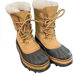 Sorel Caribou NL 1005-280 winter Boots size 8 run large like 9 $224 like new